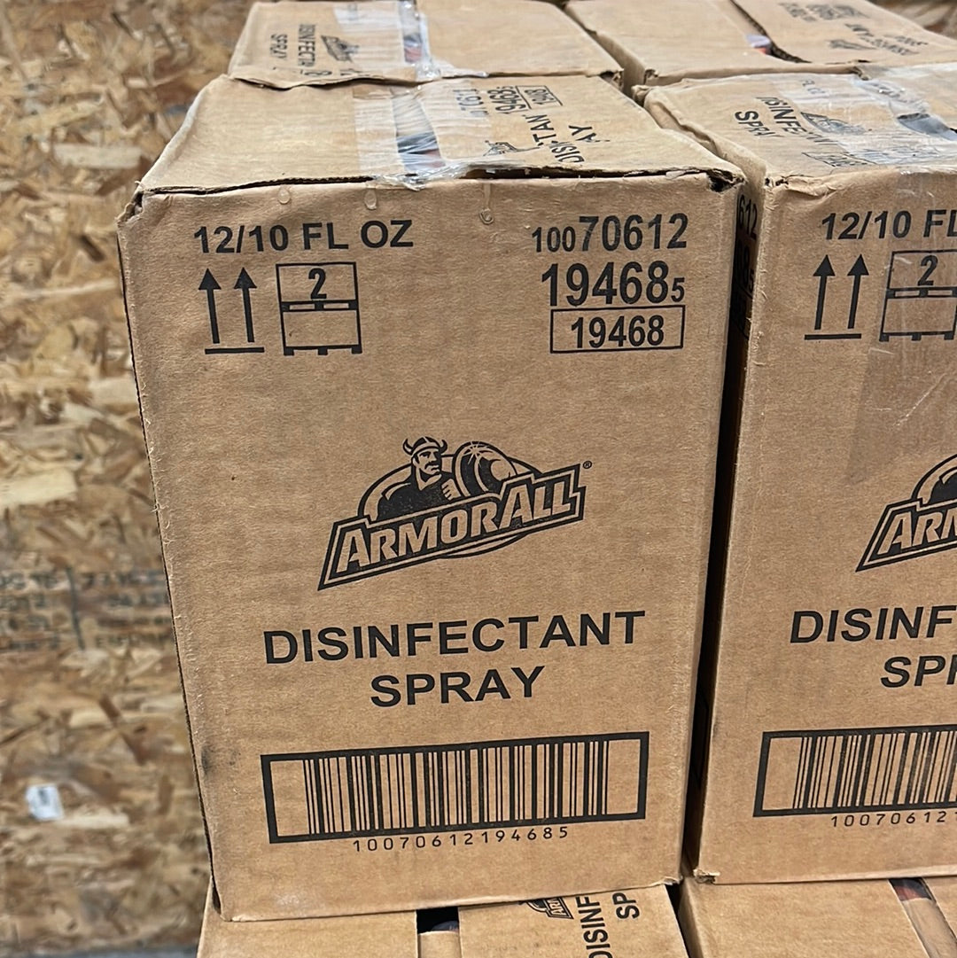 Lot #50 Pallet of ArmorAll Disinfectant Spray