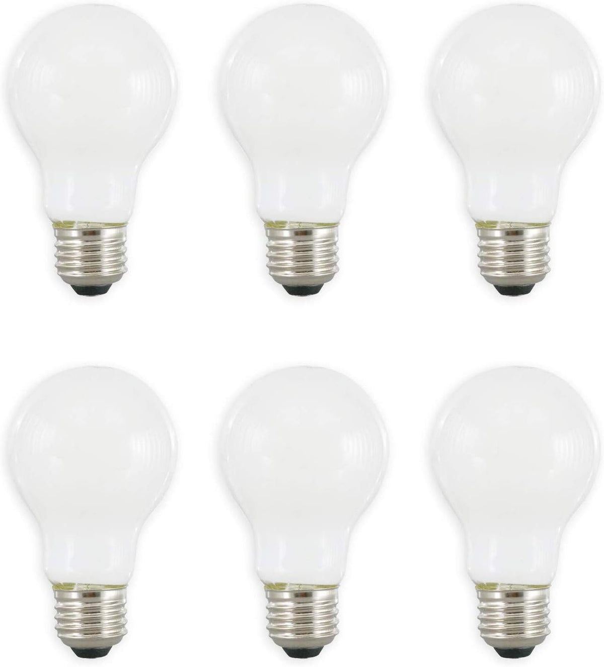 E-L9 6x Sylvania LED Lightbulb, 40 Watt, Dimmable (Soft White)