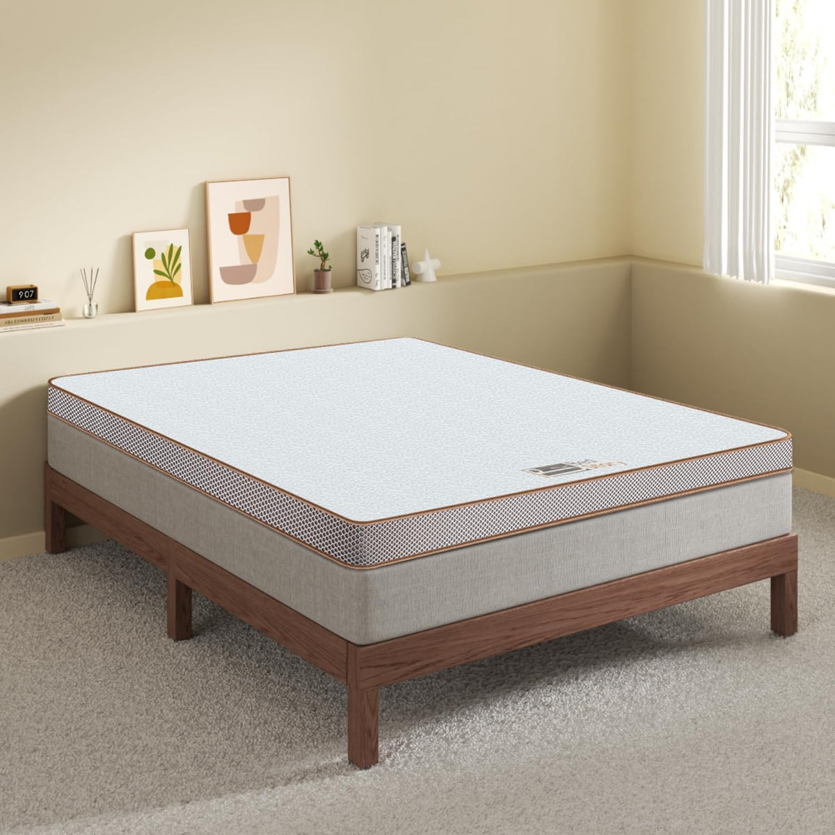 D-L23 BEDSTORY 4 Inch Memory Foam Mattress Topper Full Size