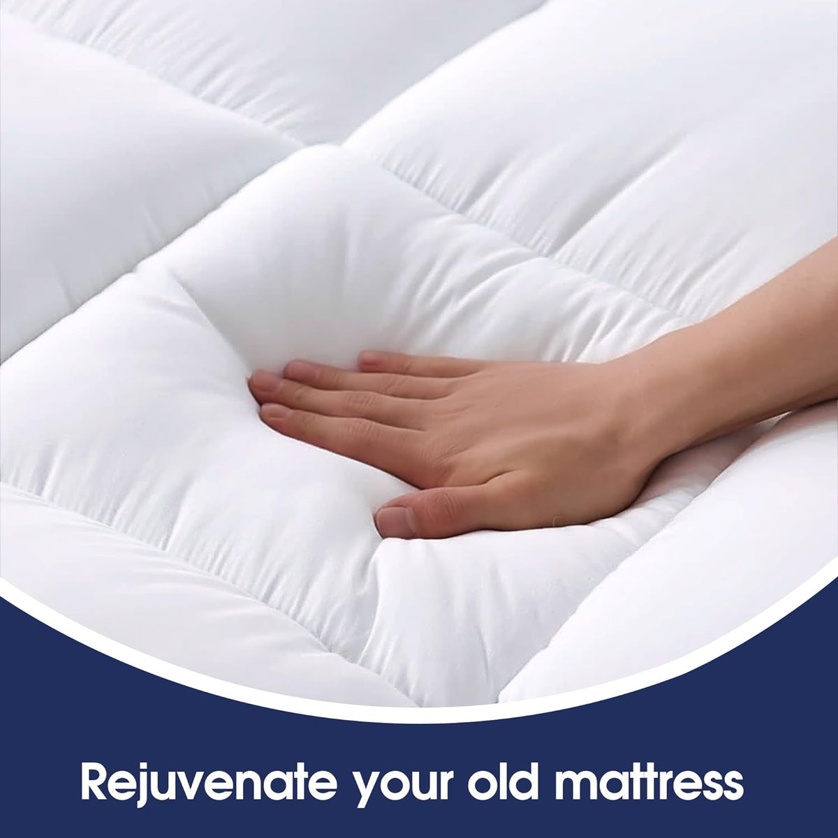 D-L2 IHANHERRY Queen Mattress Topper