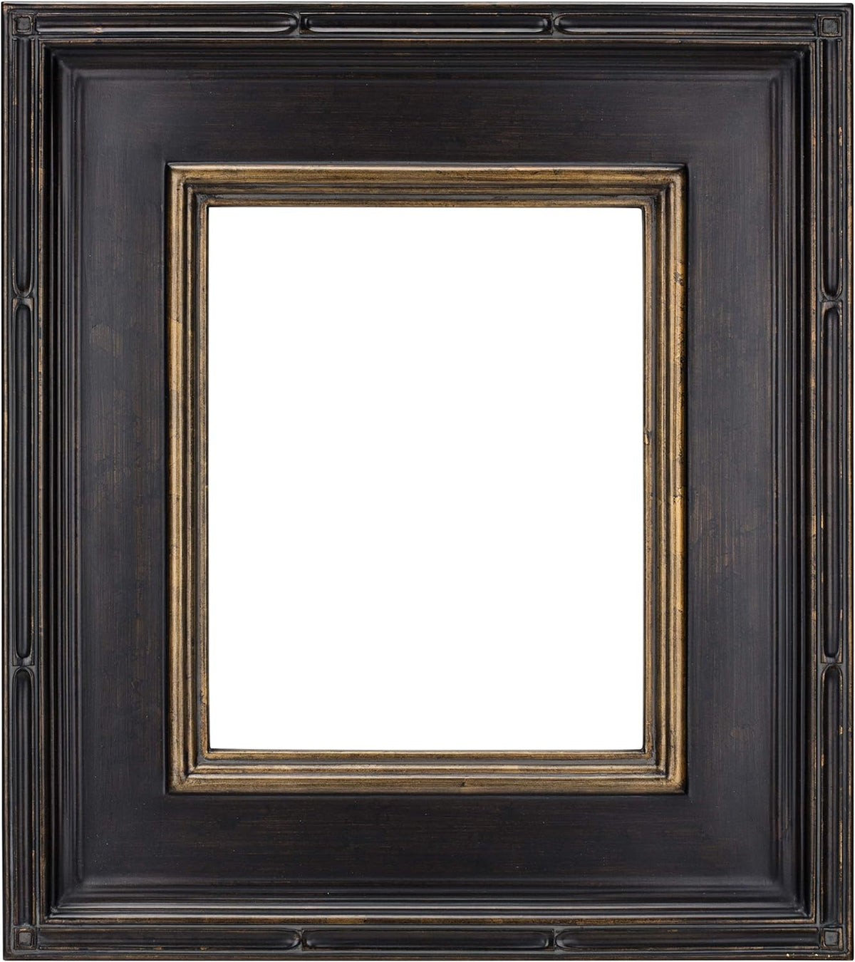 D-L31 Museum Plein Aire Ornate Picture Frame 9&quot;x12&quot; (Black/Gold)