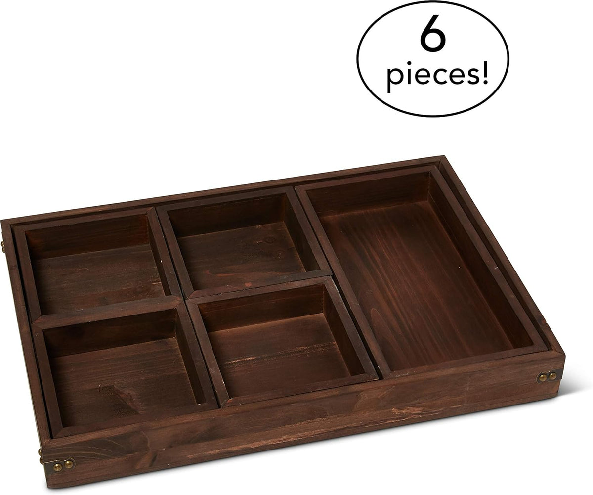 B-L8 SARMO Ottoman Tray 6 Pieces