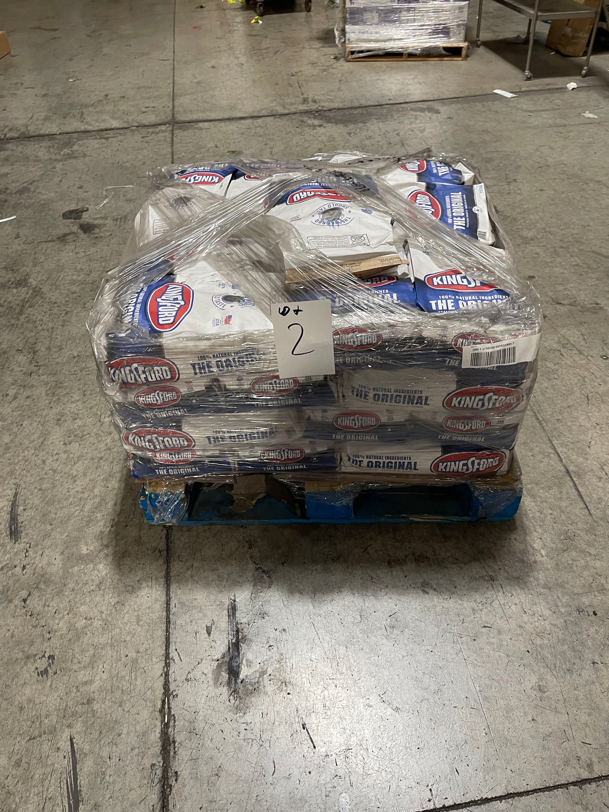 16b Lot #2 Pallet Of Kingsford Charcoal Briquettes 16lb Bags