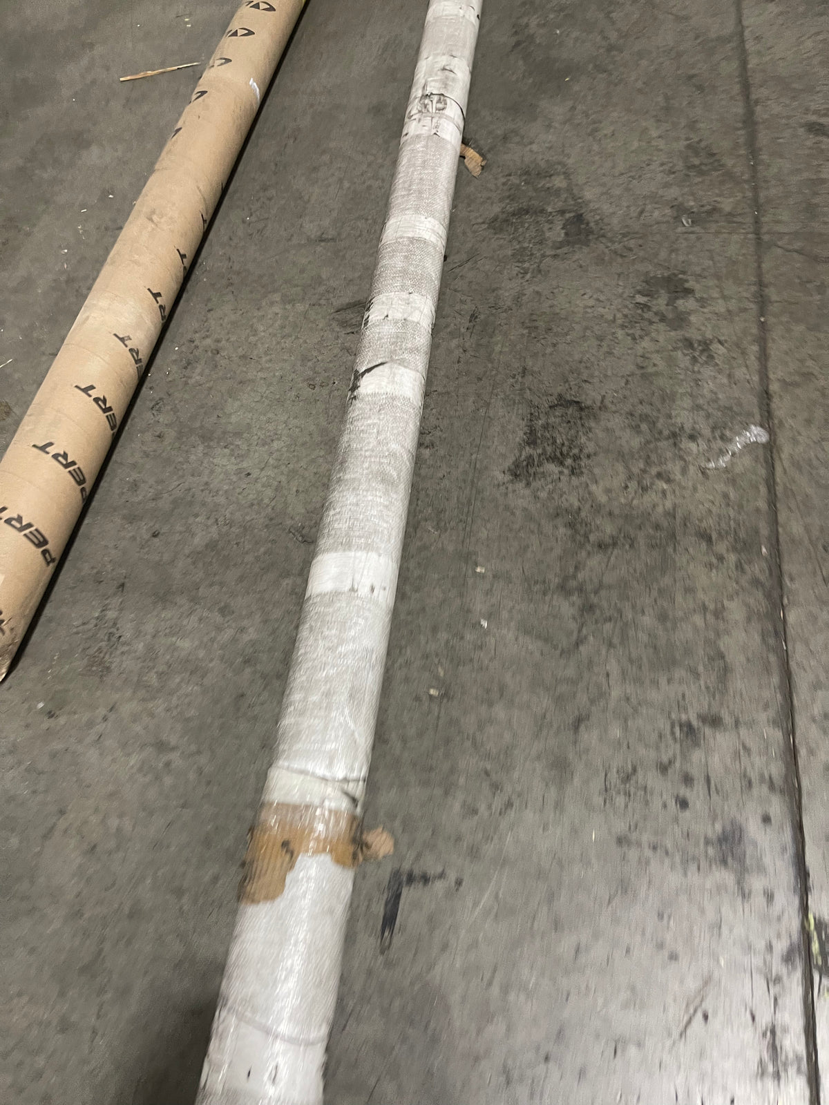 Lot #39 Pair Of Metal Poles