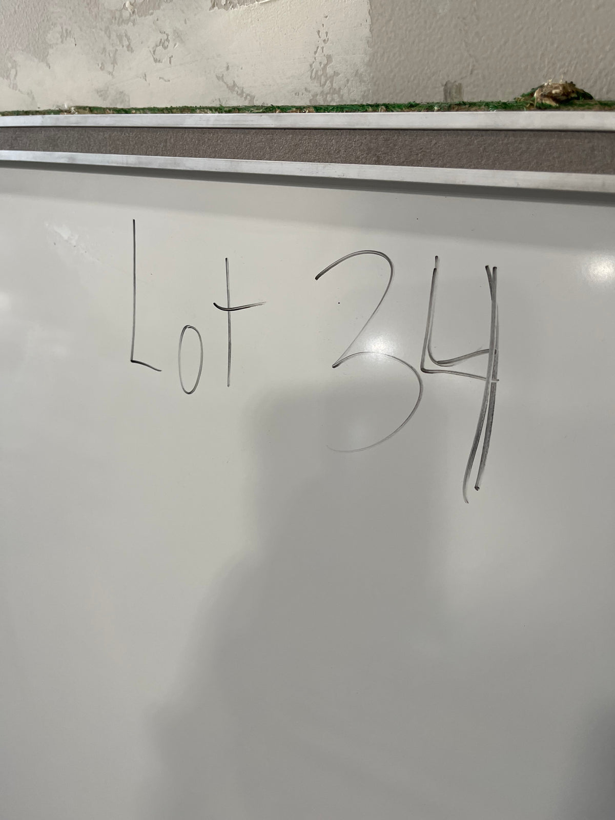 16 Lot #34 Used Whiteboard