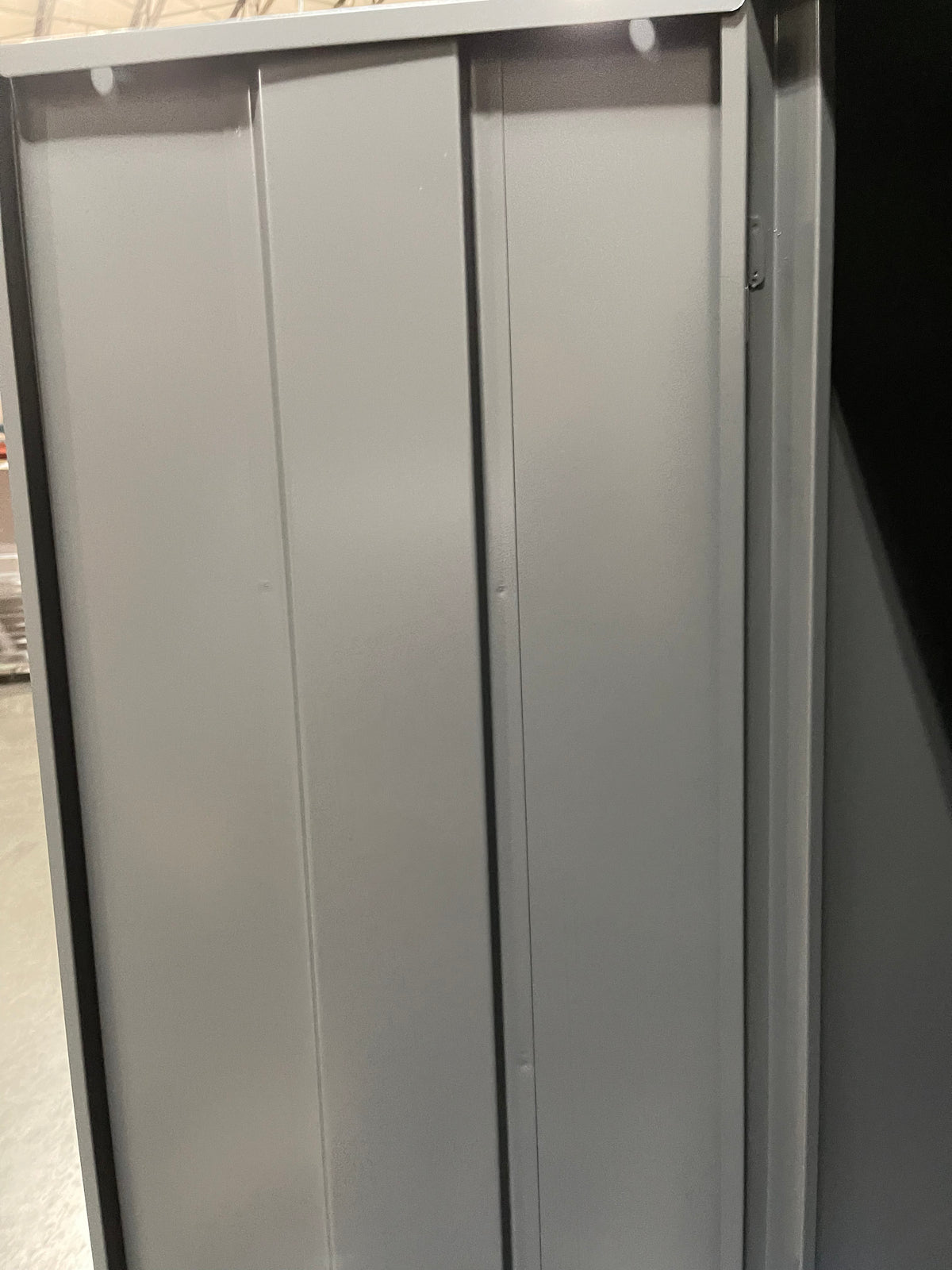 17e Lot #1 Storage Cabinet 36x18x72 Charcoal Gray