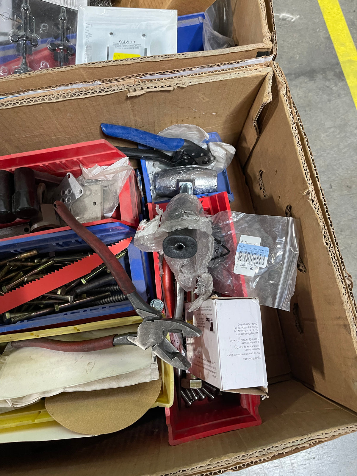 17b Lot #22 Pallet Of Assorted Hardware And Tools