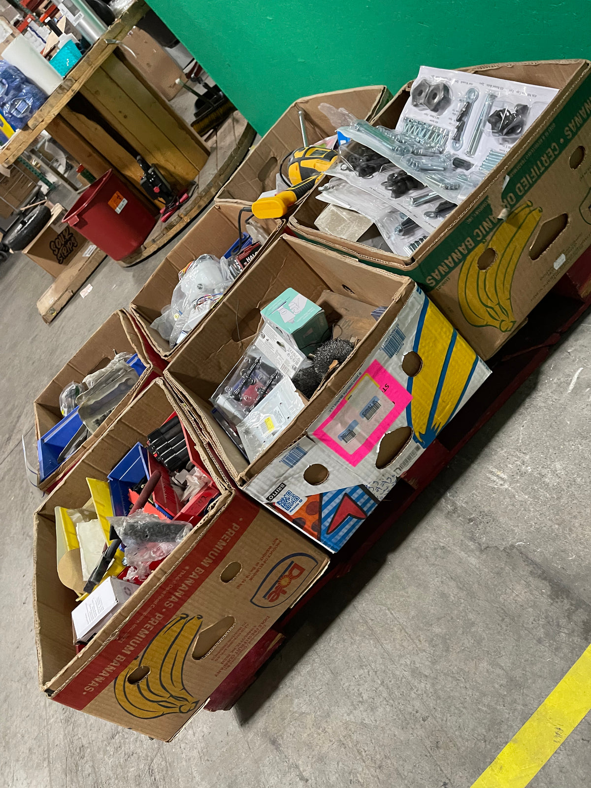 17b Lot #22 Pallet Of Assorted Hardware And Tools