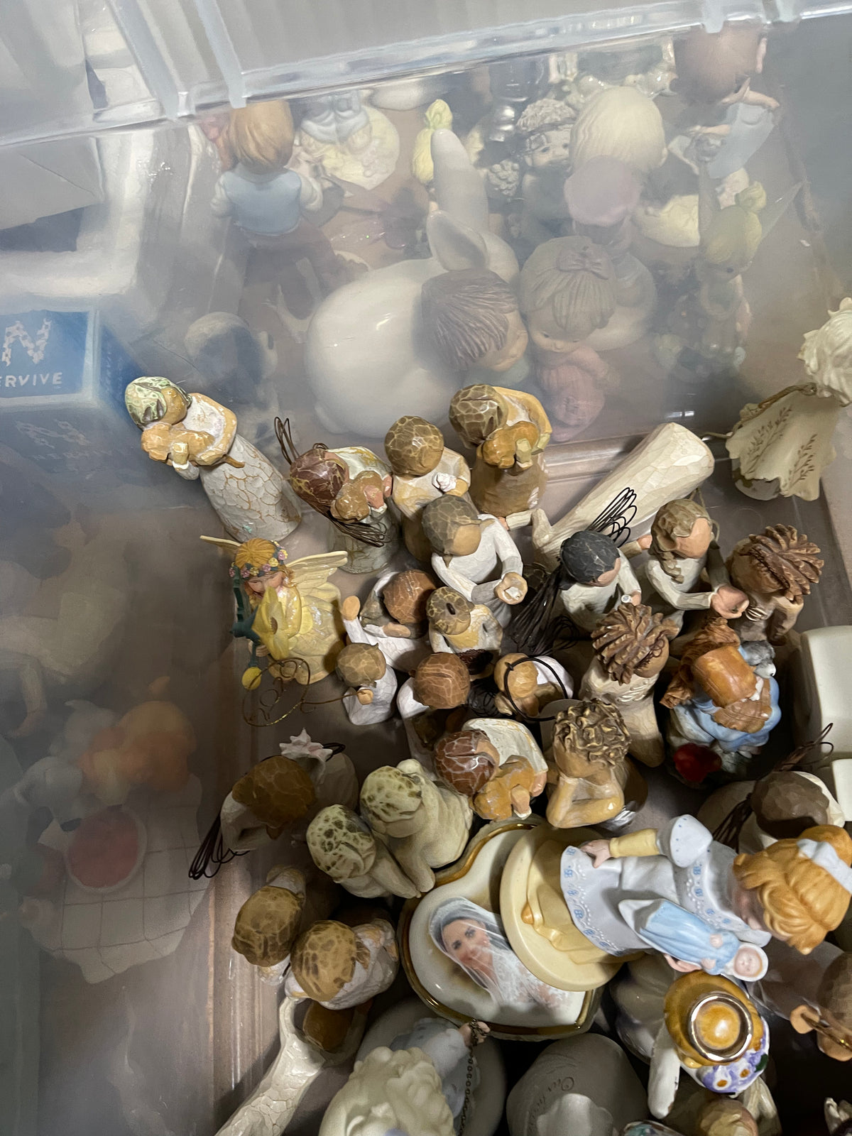 16c Lot #5 Pallet Of Vintage Dolls And Statues See Photos