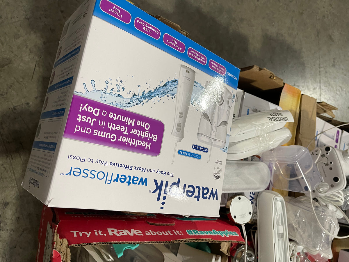 15a Lot #1 Pallet Of Waterpik Water Flossers *Unsealed Untested*