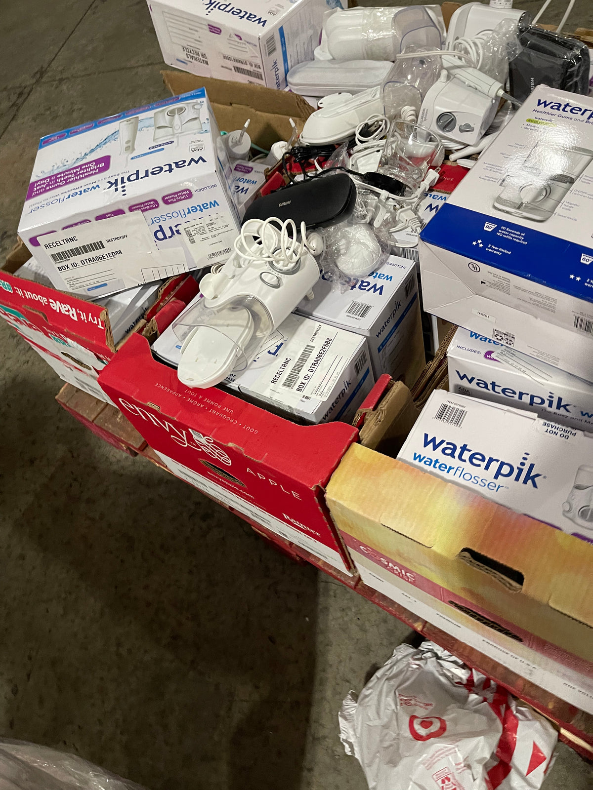 15a Lot #1 Pallet Of Waterpik Water Flossers *Unsealed Untested*