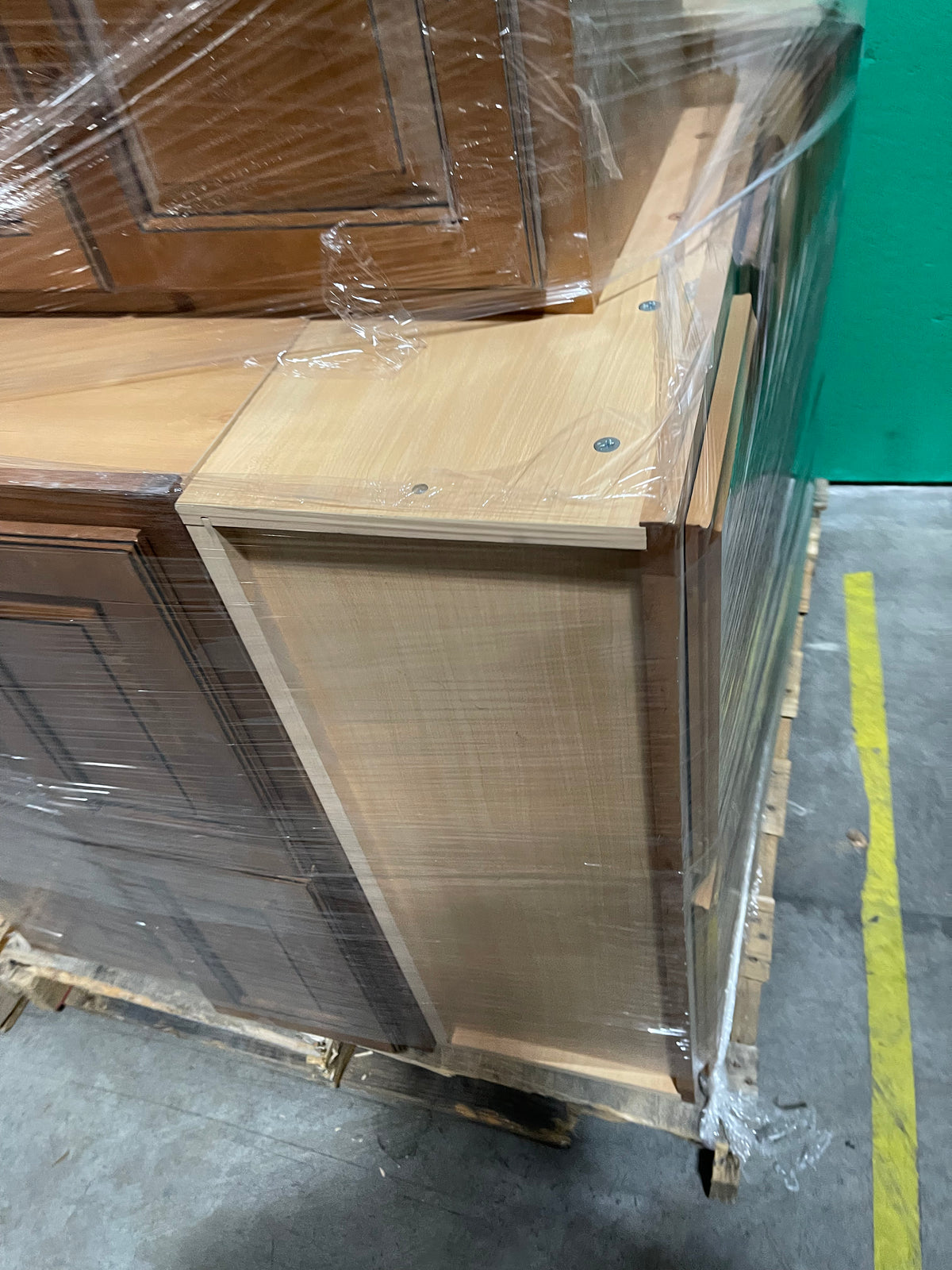 17a Lot #14 Two Pallets Of AWA Kitchen Cabinets