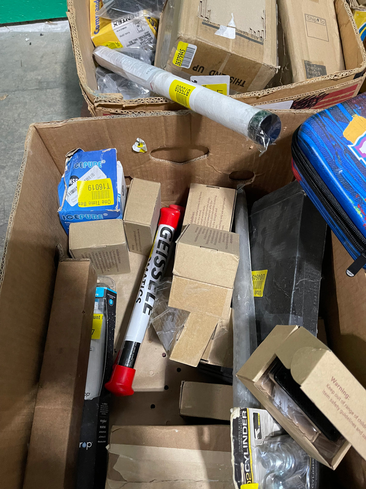 17d Lot #19 Pallet Of Assorted Hardware , Various Home Goods, Electronics And More!