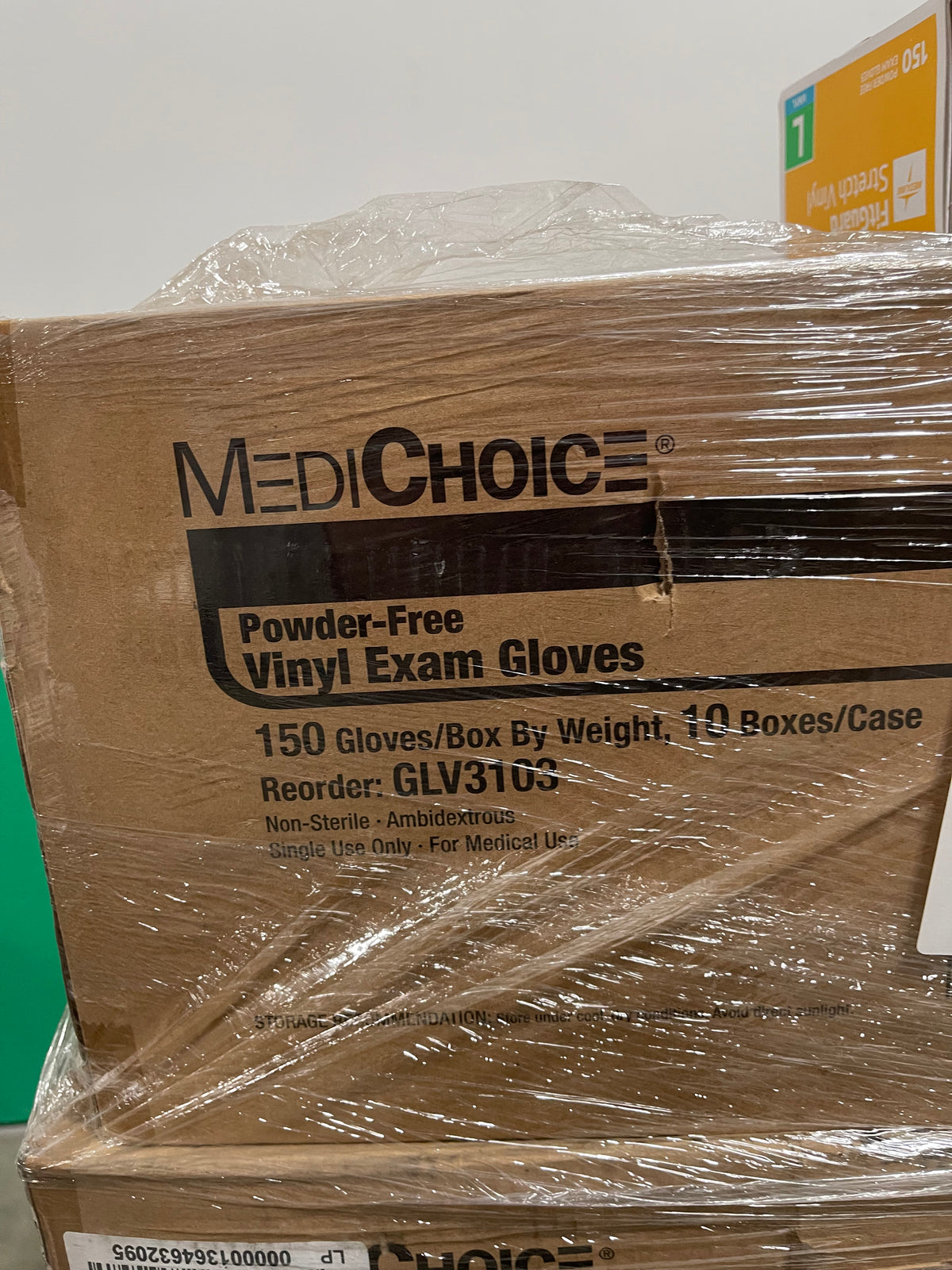 16f Lot #1 Pallet Of Large Vinyl Exam Gloves