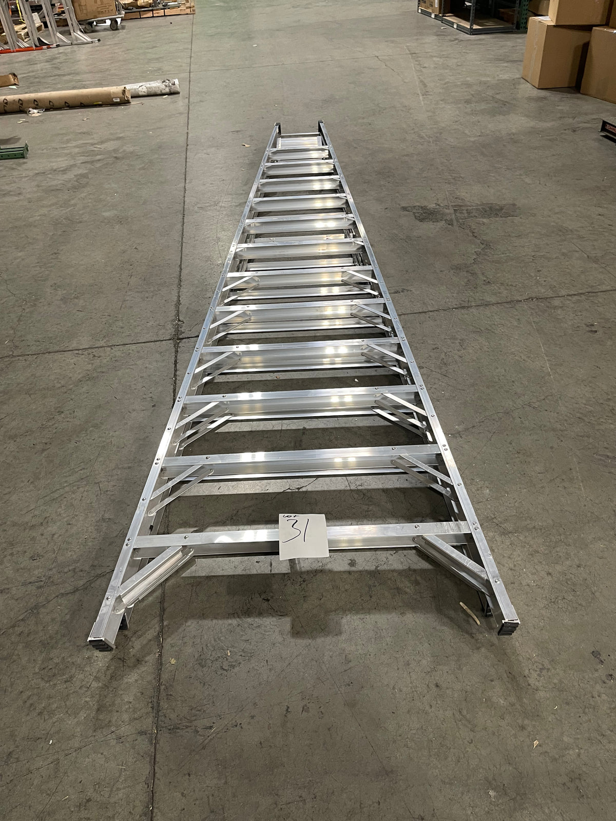 Lot #31 Werner 12’ A Frame Aluminum Ladder