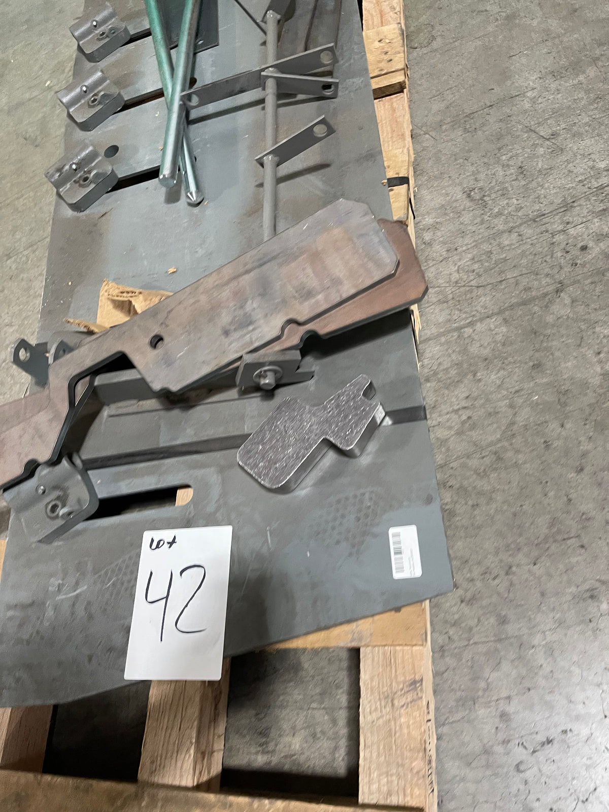 Lot #42 Parts Of A Dock Plate