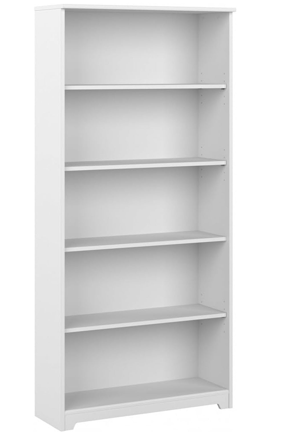 C-L30 Bush Furniture 5 Shelf Bookcase (White)