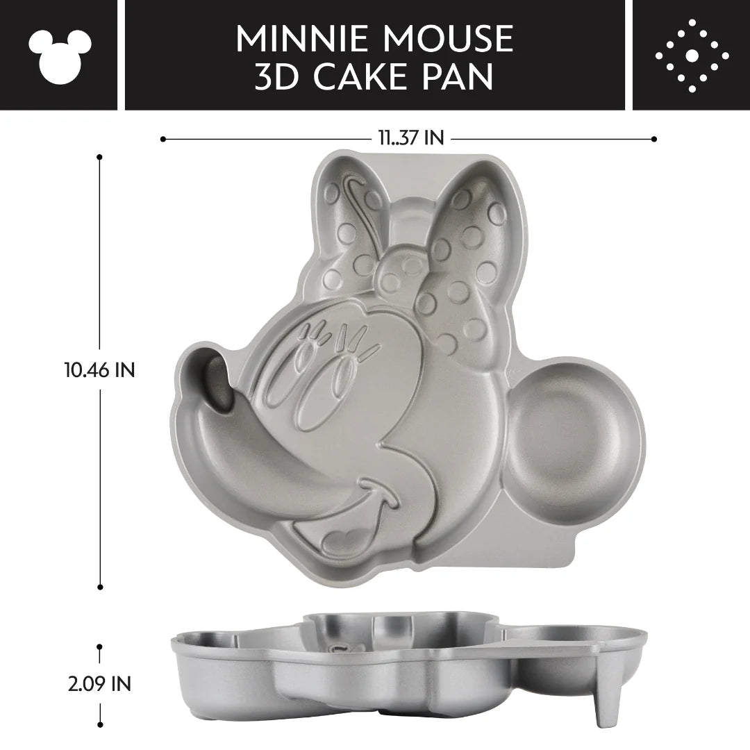 D-L39 FARBERWARE Minnie Mouse Cast Aluminum Cake Pan