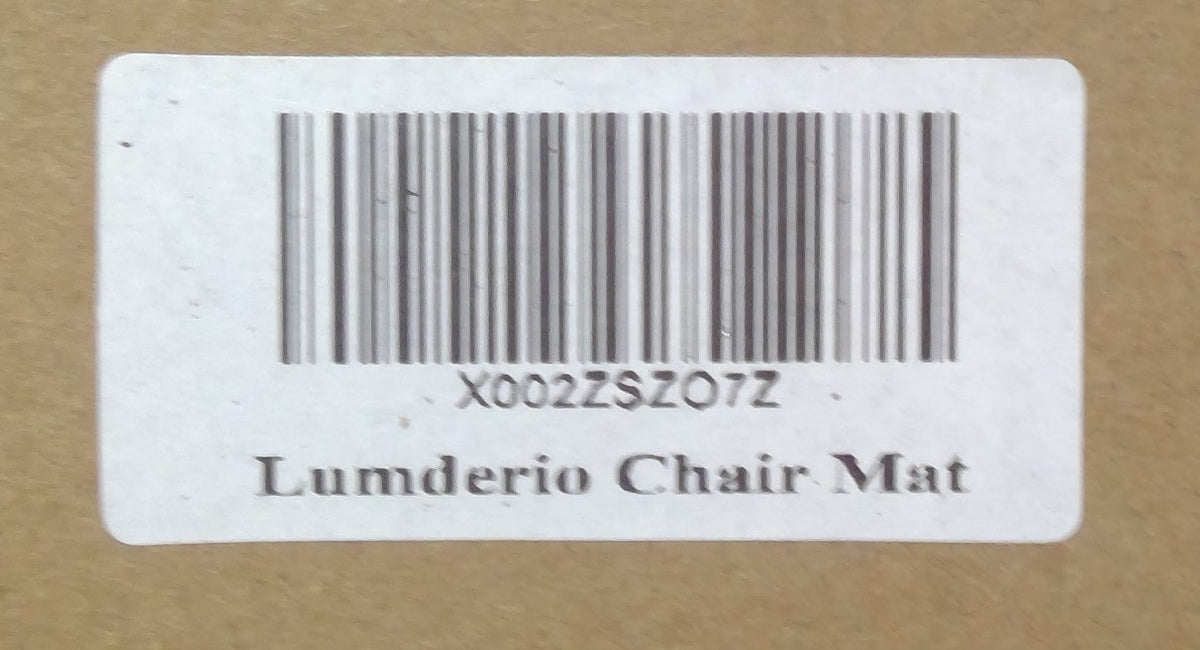 C-L184 Lumderio Chair Mat 36&quot;x48&quot; (Clear)