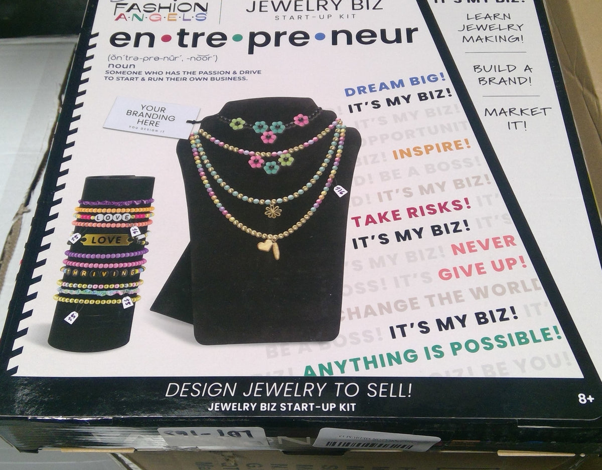 B-L165 Fashion Angels Jewelry Biz Start-Up Kit