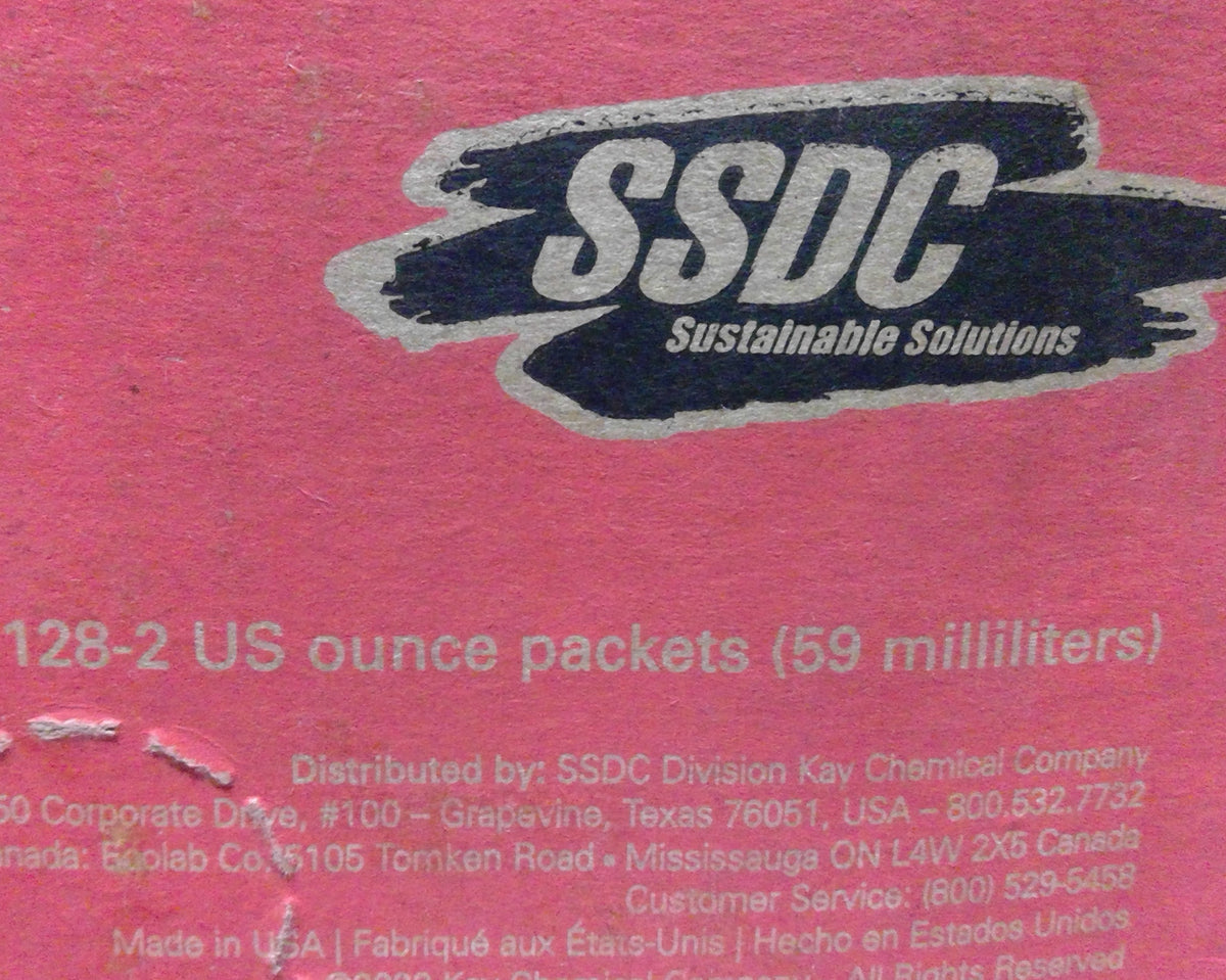 D-L10  128x  SSDC Excellent Neutral Floor Cleaner 2oz Pack