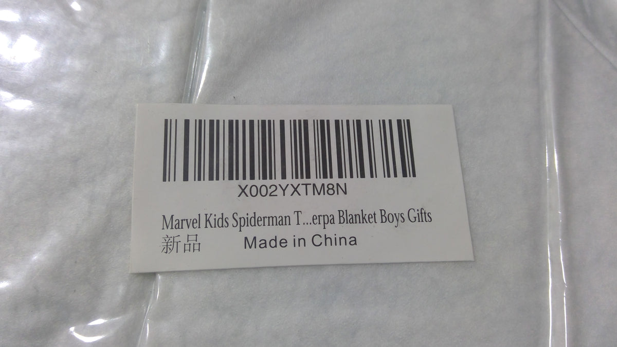 D-L6 Spiderman Kid&#39;s Sherpa Blanket