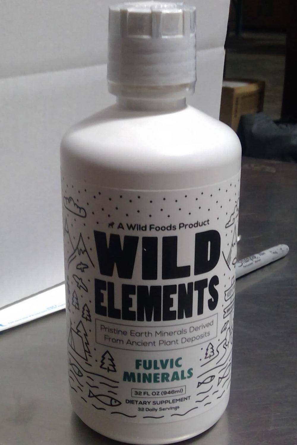 B-L135  8x WILD ELEMENTS Fulvic Minerals 32floz