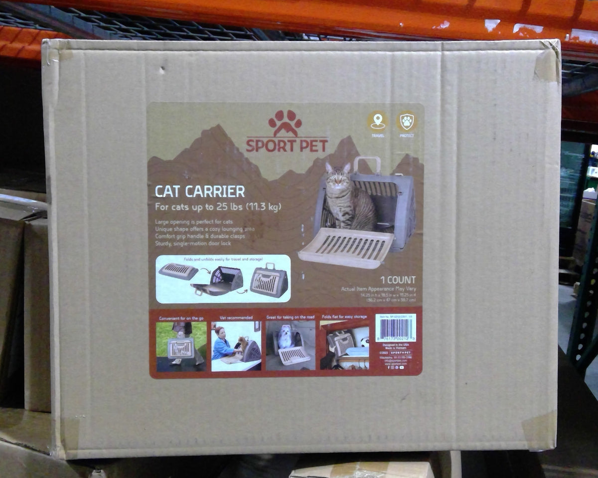 D-L2  SPORT PET Cat Carrier &lt;25lb Cats