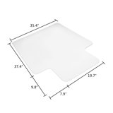 C-L185 Lumderio Chair Mat 36&quot;x48&quot; (Clear)