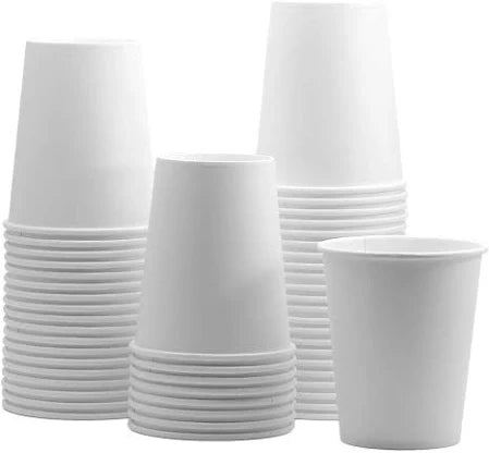 D-L136 COMFY SOPHISTIC 8oz Paper Cups for Hot/Cold Drink 100/Box